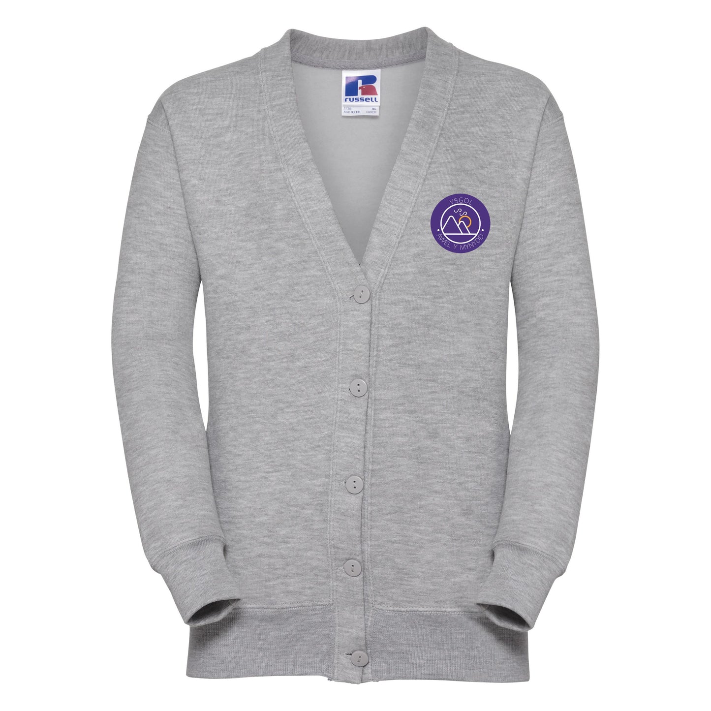 Cardigan including Logo